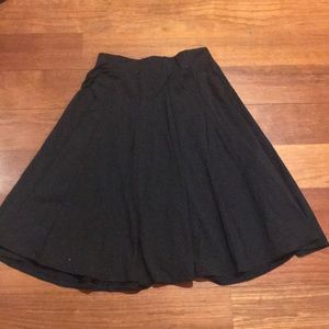 Black skirt